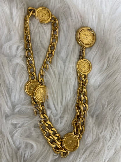 Chanel Gold Belts A-18104