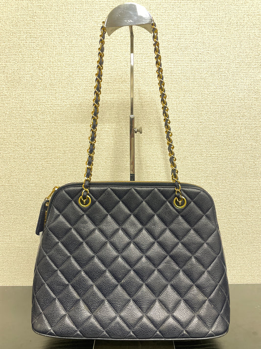 Chanel Navy Shoulder Bags A-18126