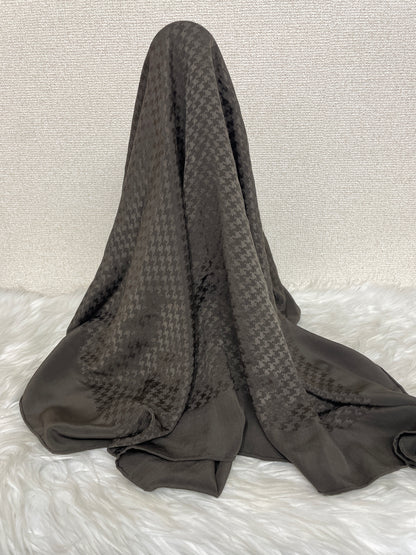 Saint Laurent Brown Scarves A-18134