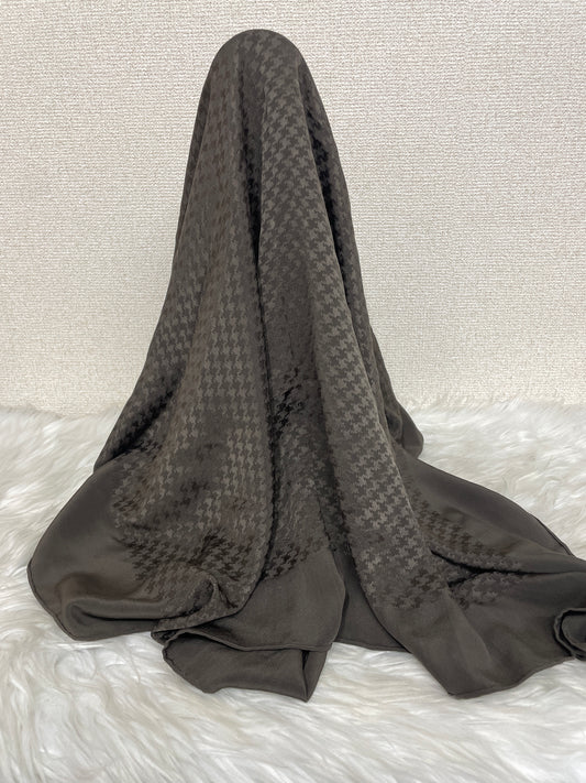 Saint Laurent Brown Scarves A-18134