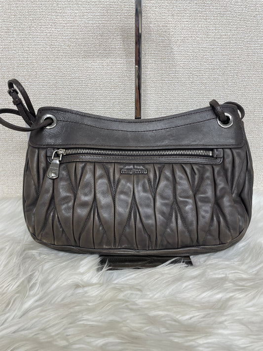 Miu Miu Gray Tote Bags A-18157