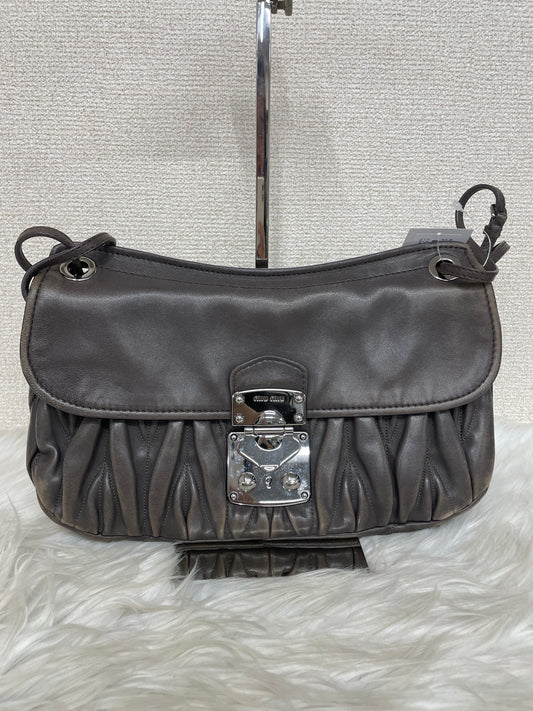 Miu Miu Gray Tote Bags A-18157