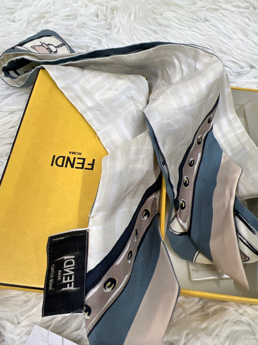 Fendi Blue Scarves A-18167