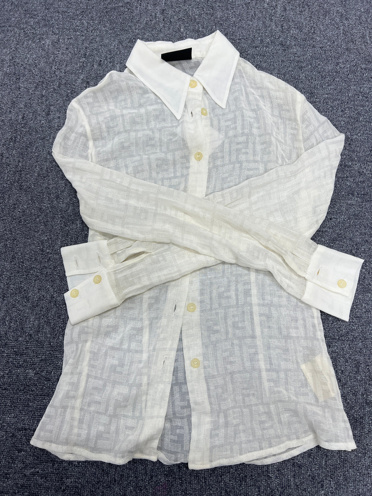 Fendi White Apparel A-18197