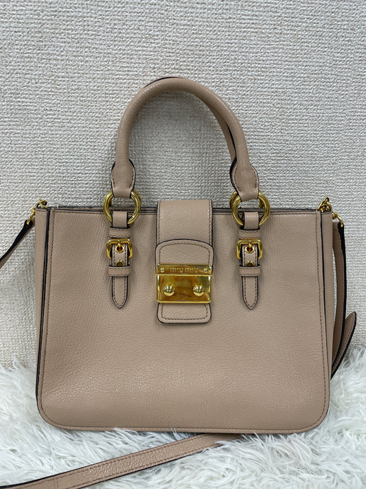 Miu Miu Pink Handle Bags A-18200