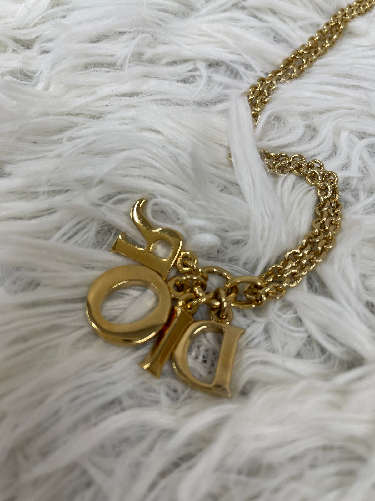 Dior Gold Necklaces A-18213