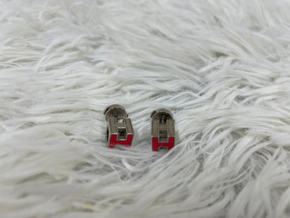 Hermes Pink Earrings A-18216