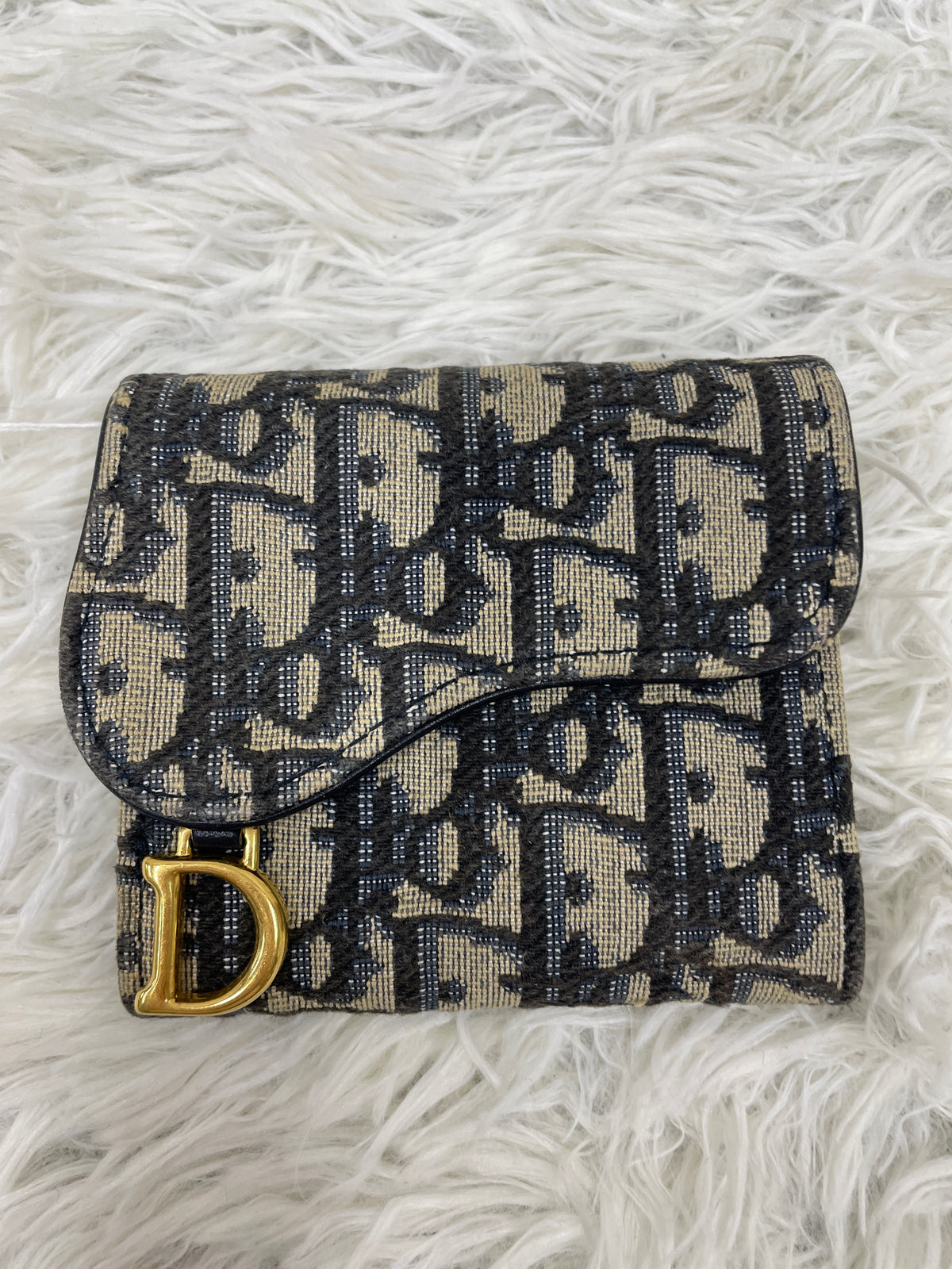 Dior Navy Wallets A-18217