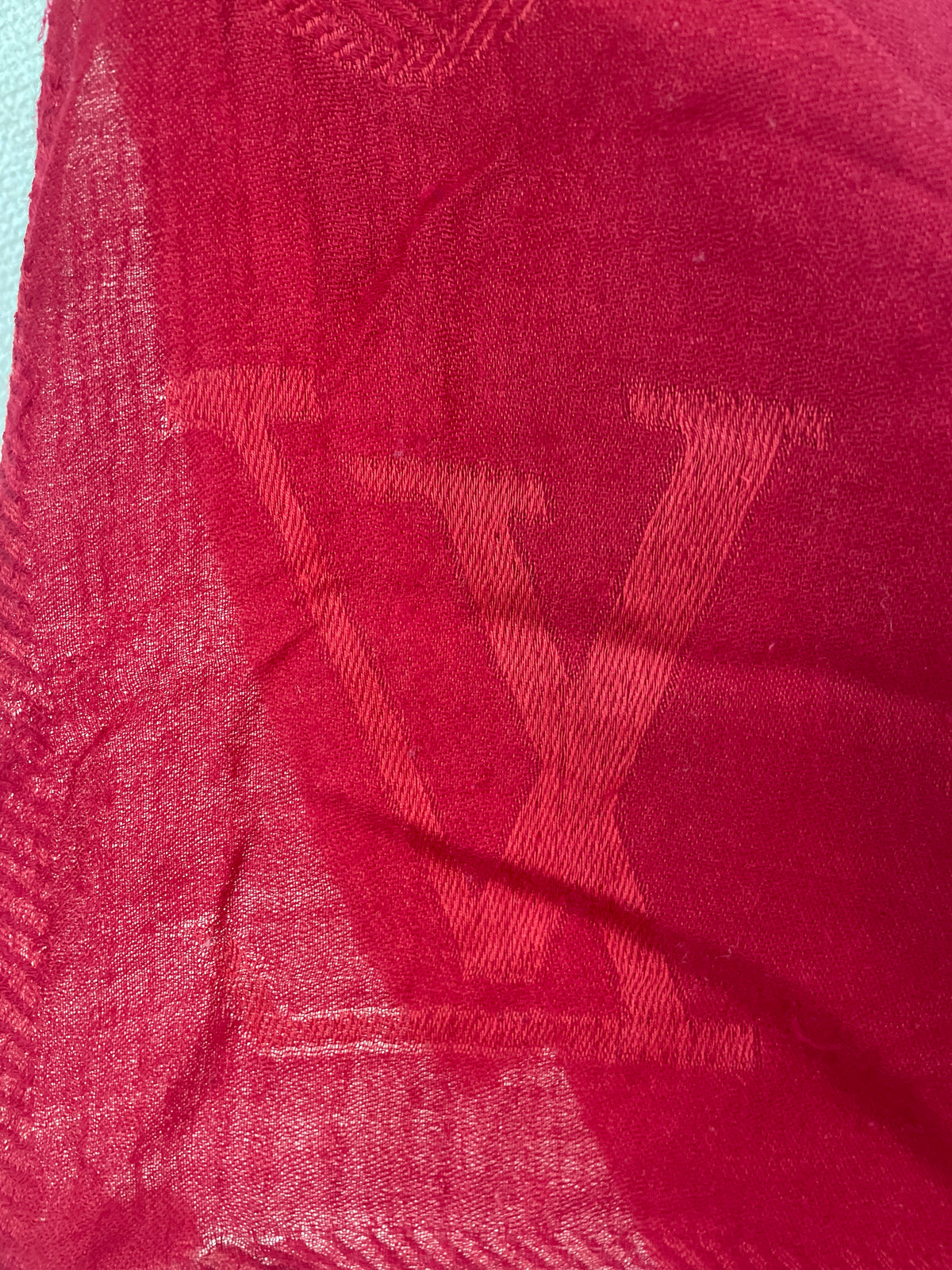 Louis Vuitton Red Scarves A-18272