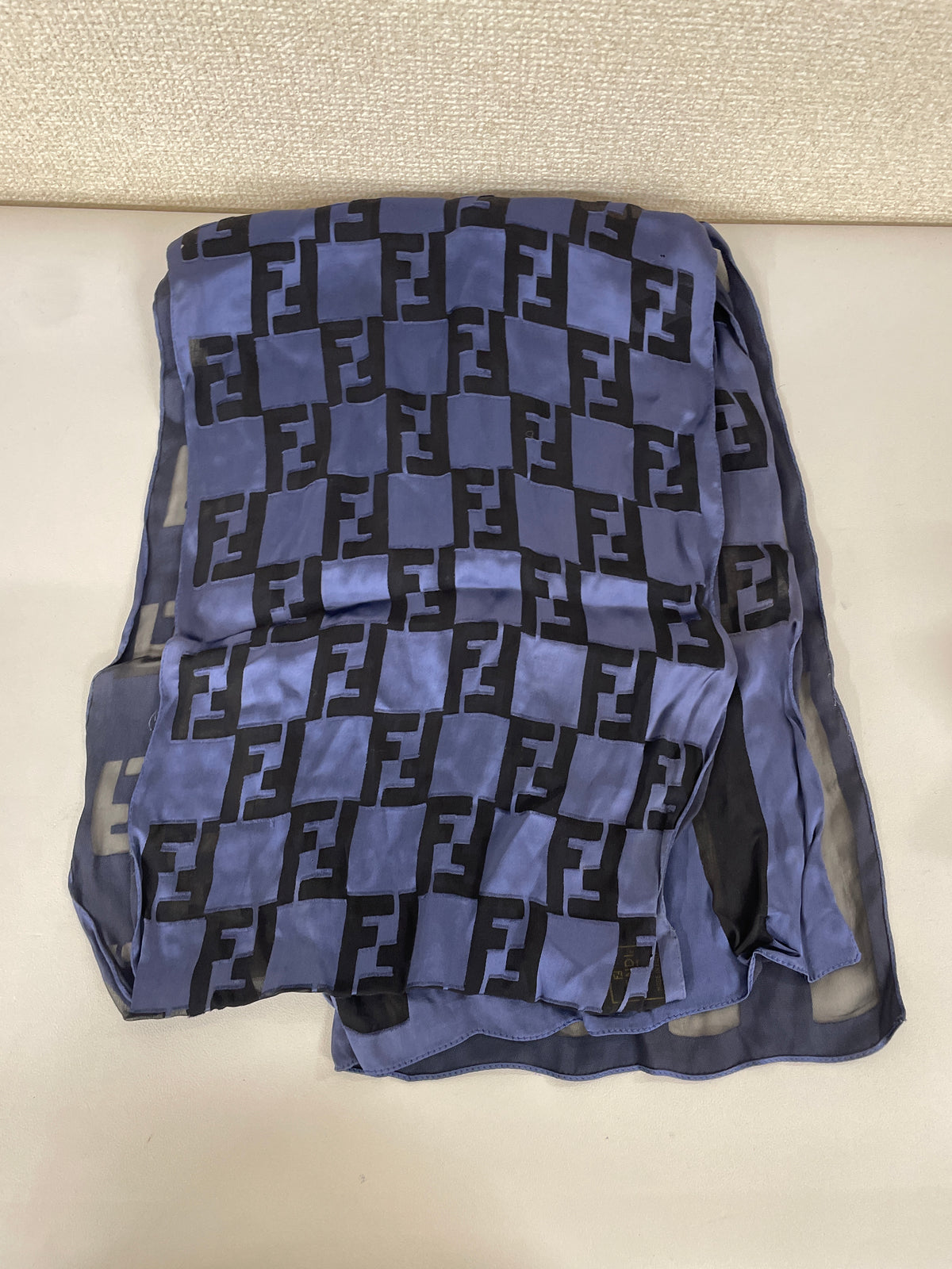 Fendi Navy Scarves A-18273