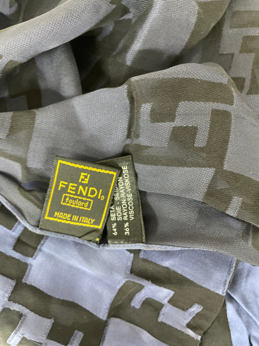 Fendi Navy Scarves A-18273