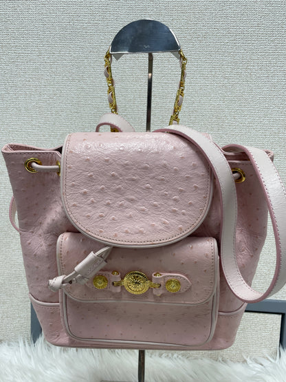 Versace Pink Backpacks A-18287