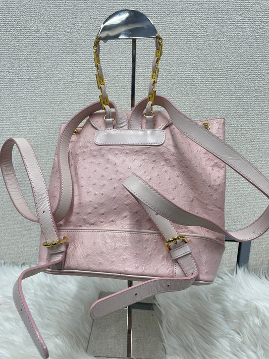 Versace Pink Backpacks A-18287