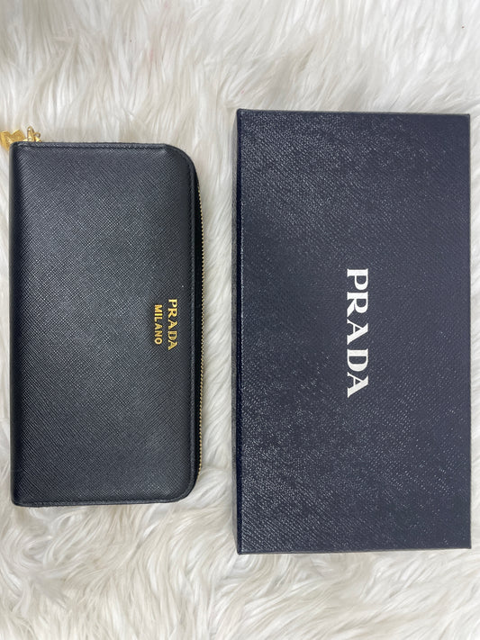 Prada Black Wallets A-18377