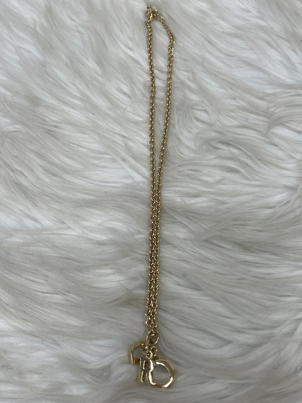 Dior Gold Necklaces A-18415
