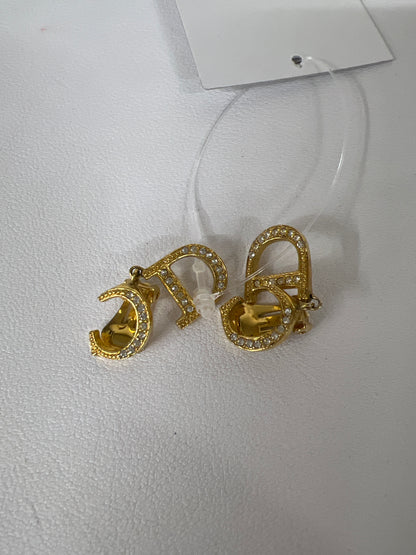 Dior Gold Earrings A-18434