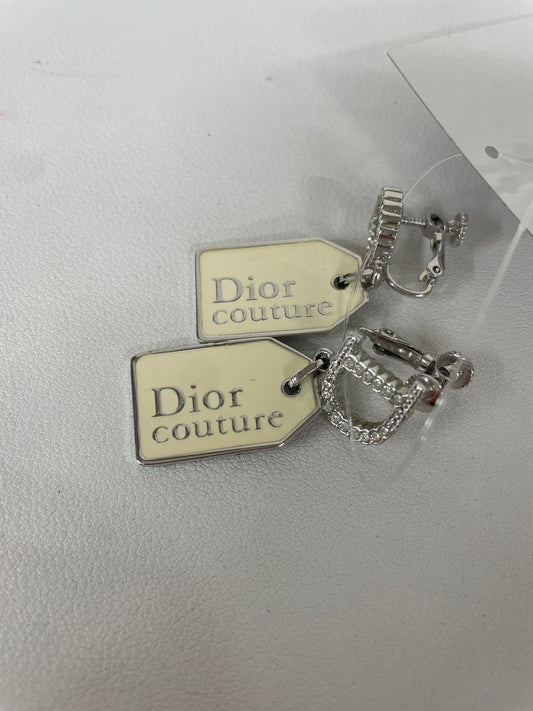 Dior Silver Earrings A-18439