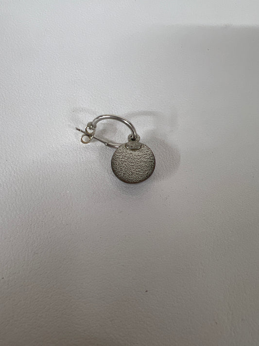 Chanel Silver Earrings A-18452