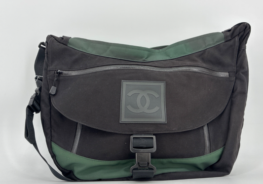 Chanel Green Shoulder Bags A-18456