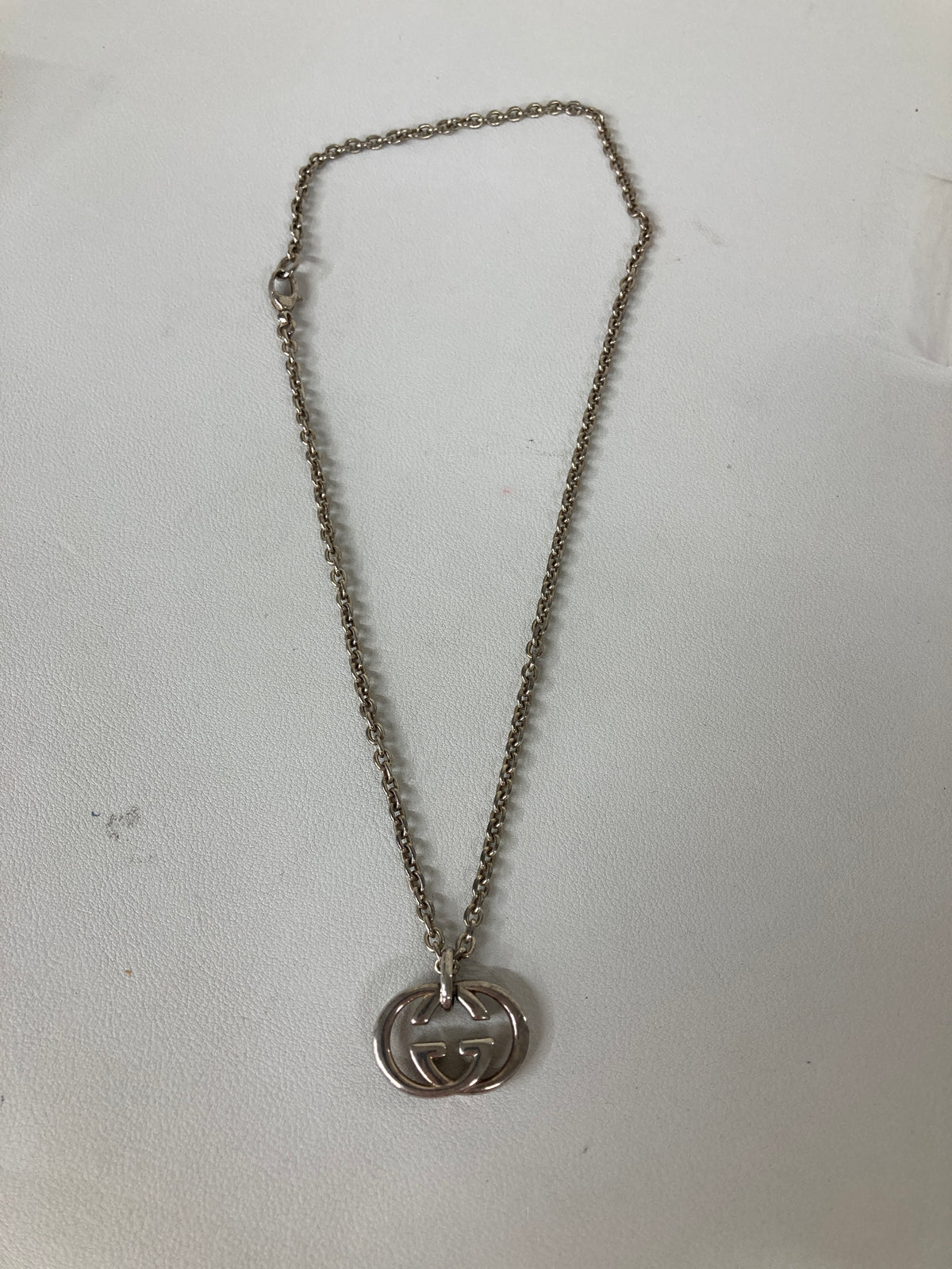 Gucci Silver Necklaces A-18520