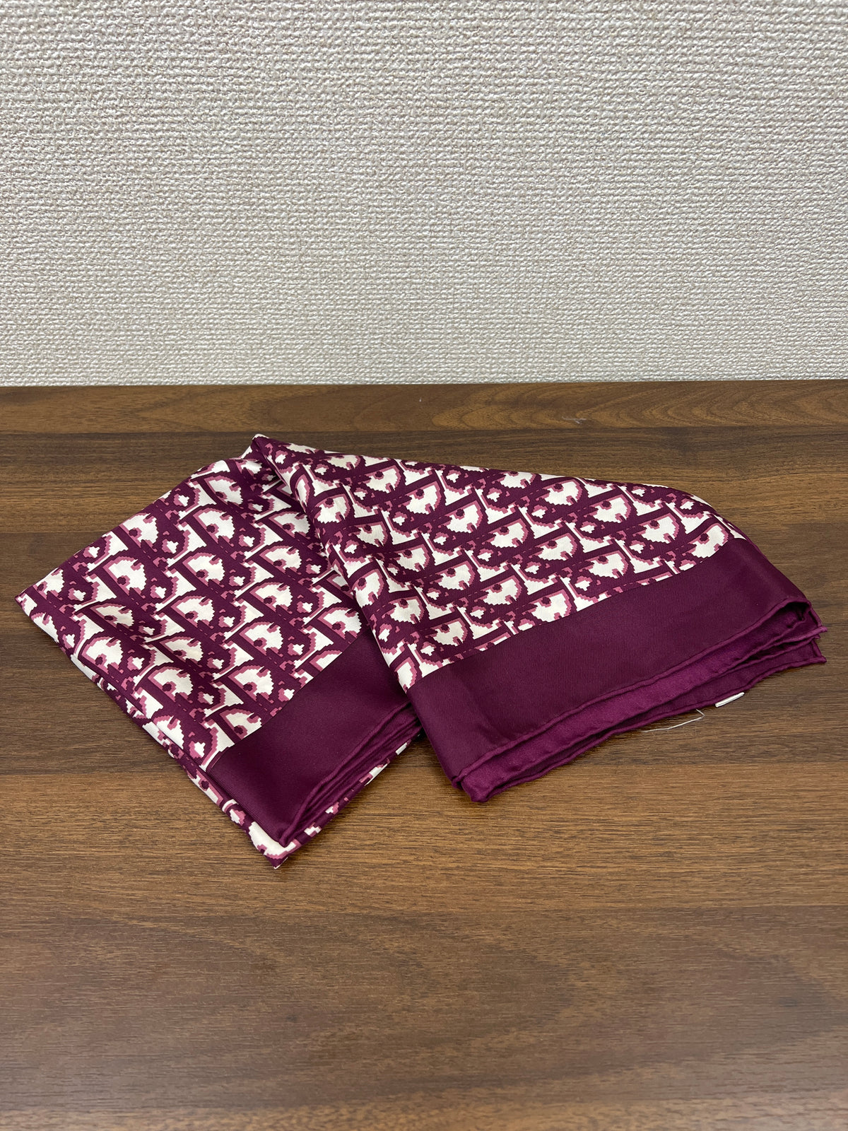 Dior Bordeaux Scarves A-18549