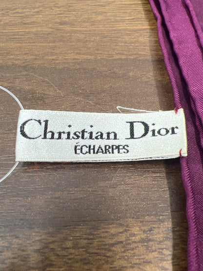 Dior Bordeaux Scarves A-18549
