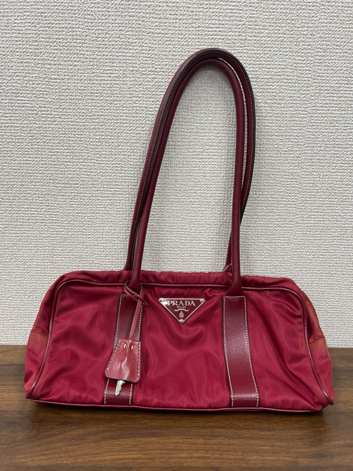 Prada Red Handle Bags A-18550