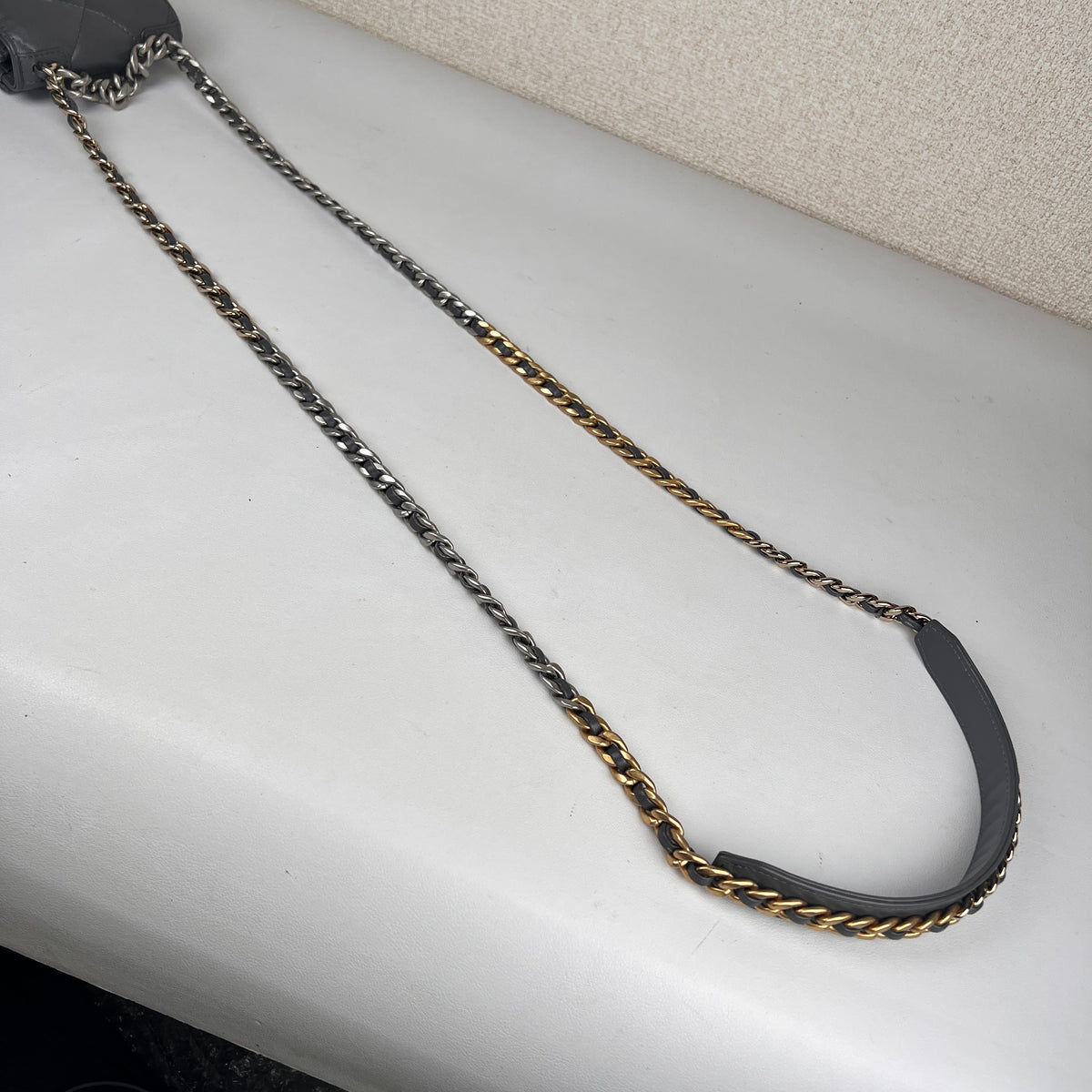 Chanel Gray Shoulder Bags A-18559