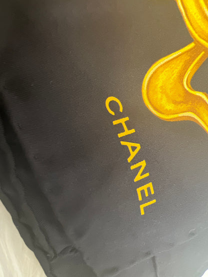 Chanel Navy Scarves A-18628