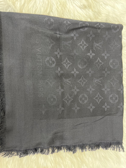 Louis Vuitton Black Scarves A-18653