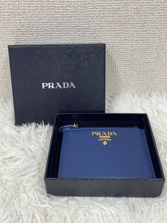 Prada Navy Wallets A-18671