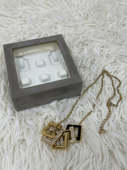 Dior Gold Necklaces A-18673