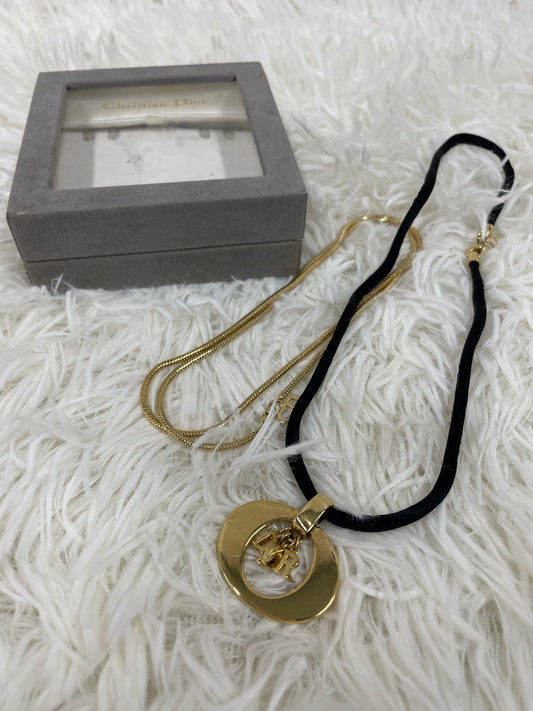 Dior Gold Necklaces A-18675