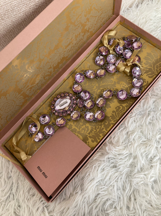 Miu Miu Pink Necklaces A-18690