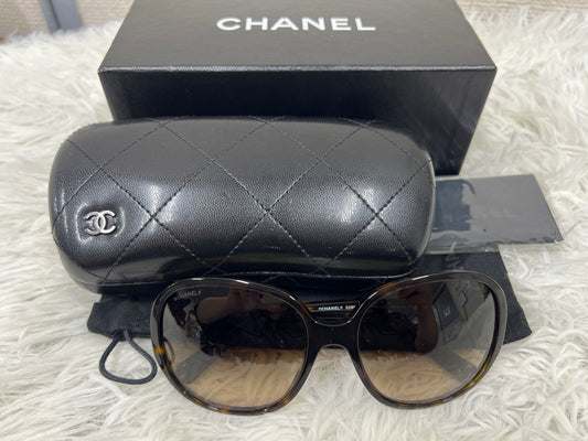 Chanel Black Sunglasses A-18693