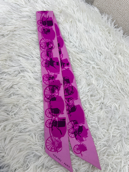 Hermes Pink Scarves A-18705