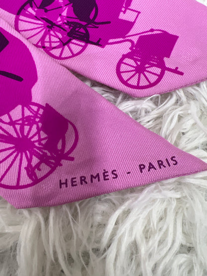 Hermes Pink Scarves A-18705