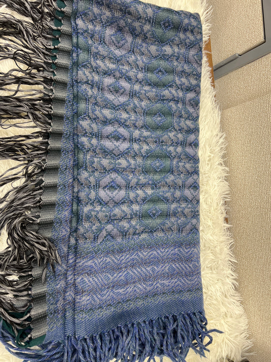 Saint Laurent Blue Scarves A-18711