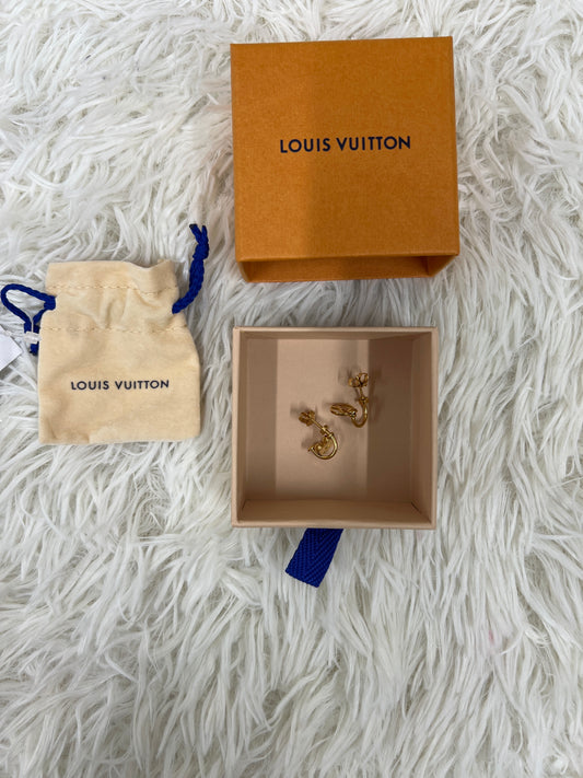 Louis Vuitton Gold Earrings A-18752