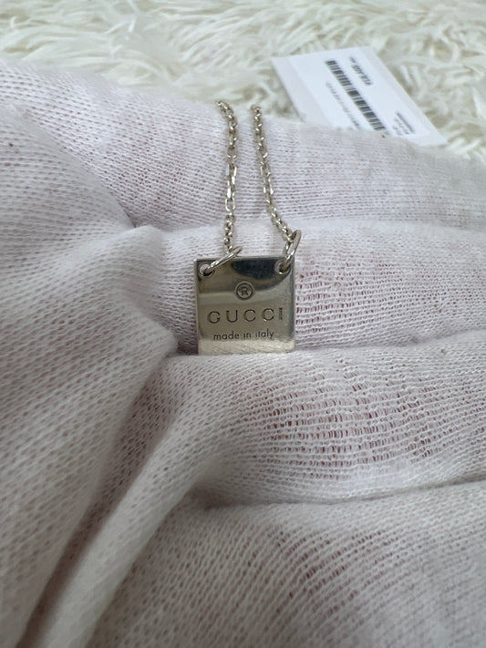 Gucci Silver Necklaces A-18756