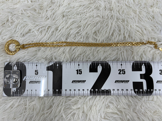Saint Laurent Gold Necklaces A-18760