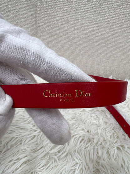 Dior Red Belts A-18766