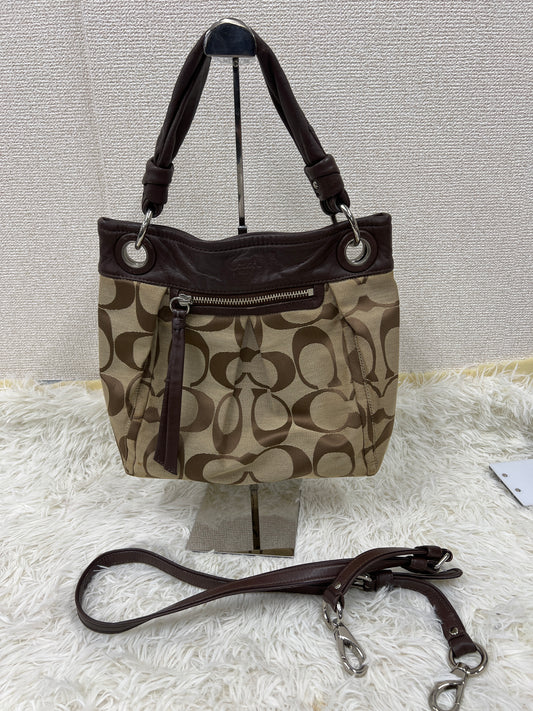 Coach Beige Shoulder Bags A-18783