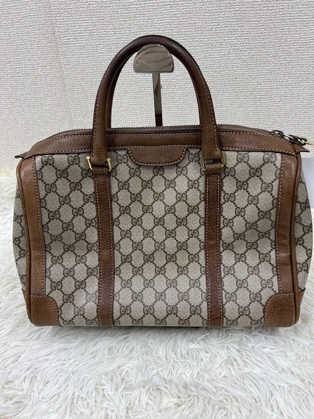 Gucci Brown Travel Bags A-18786