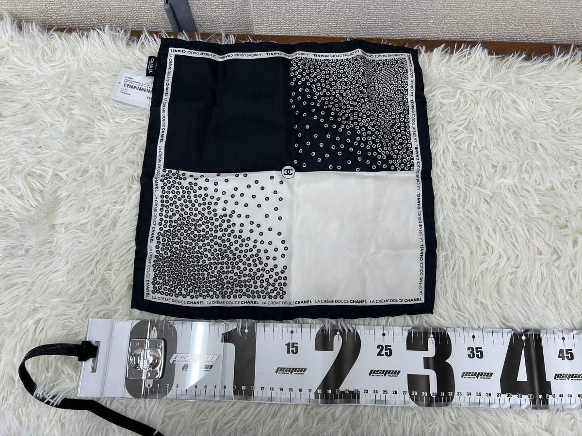 Chanel Black Scarves A-18807