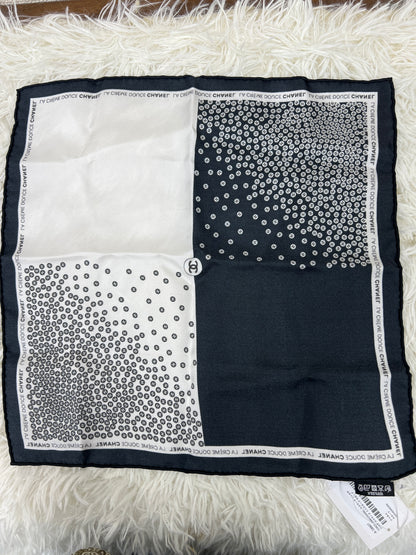 Chanel Black Scarves A-18807