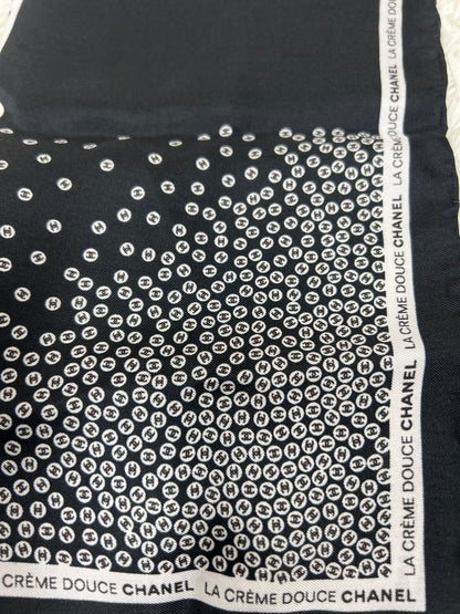 Chanel Black Scarves A-18807