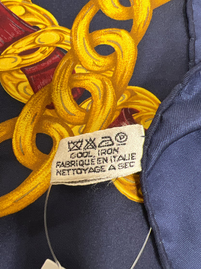 Chanel Navy Scarves A-18810