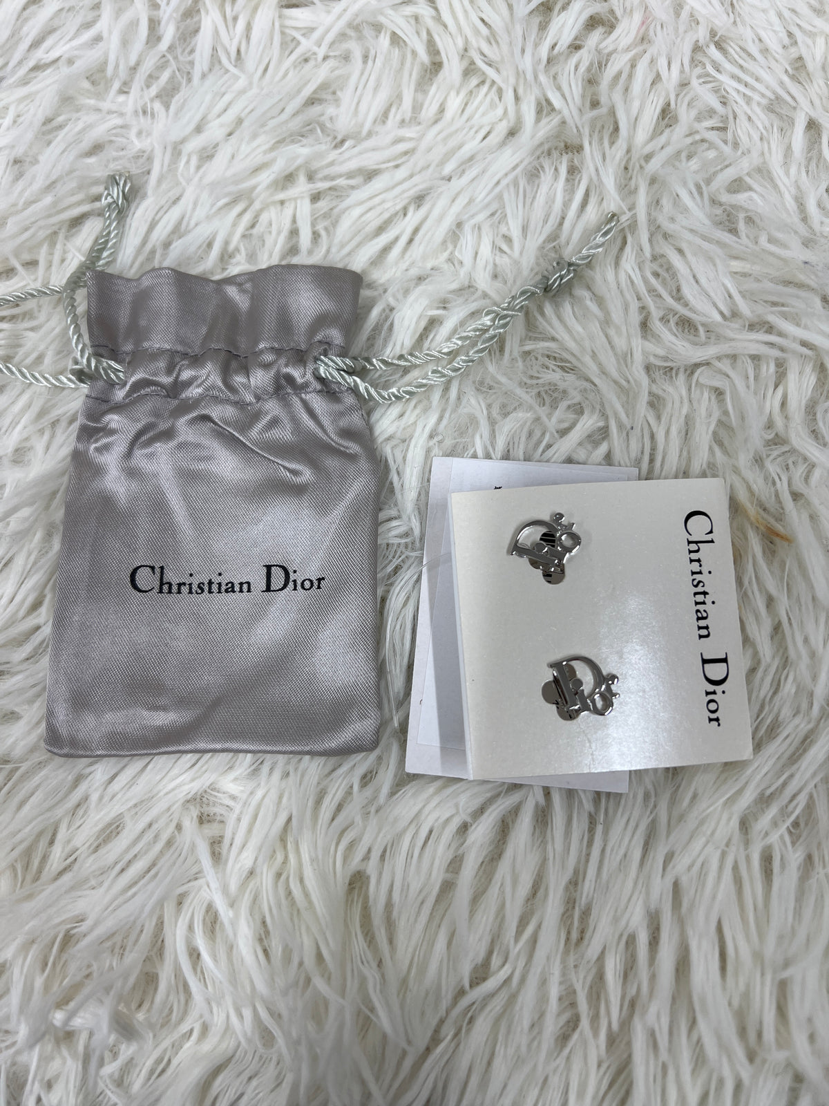 Dior Silver Earrings A-18818