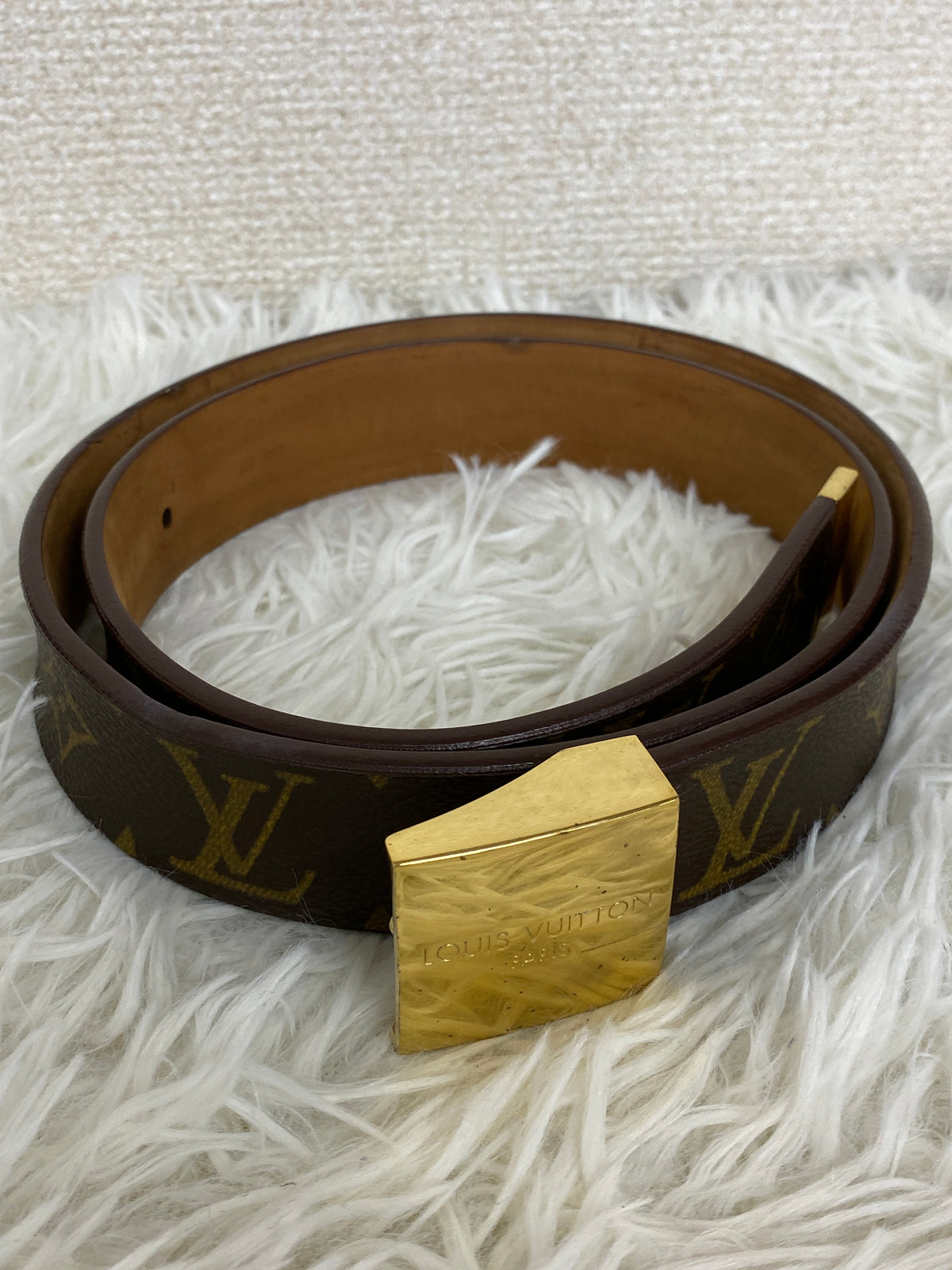 Louis Vuitton Brown Belts A-18832